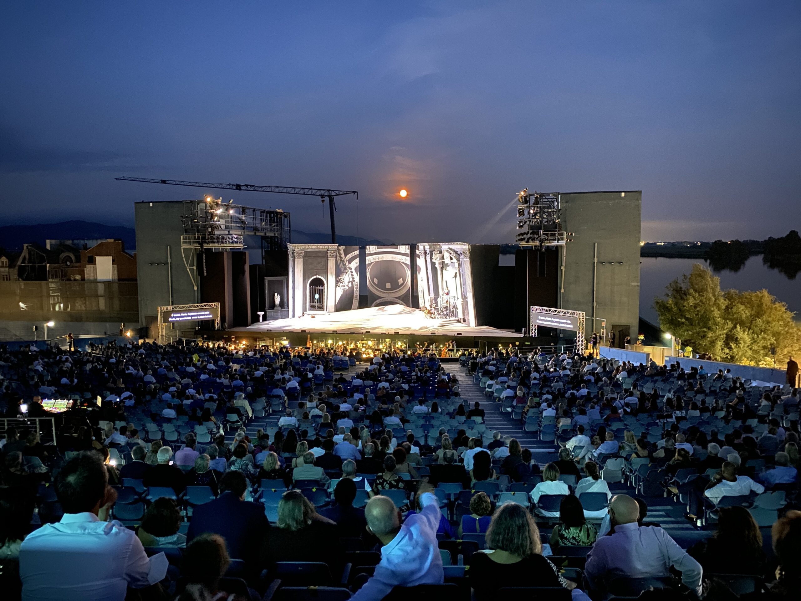 The Puccini Festival, in Torre del Lago, Italy