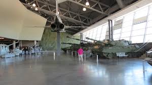 War tanks inside the Canadian War Museum
