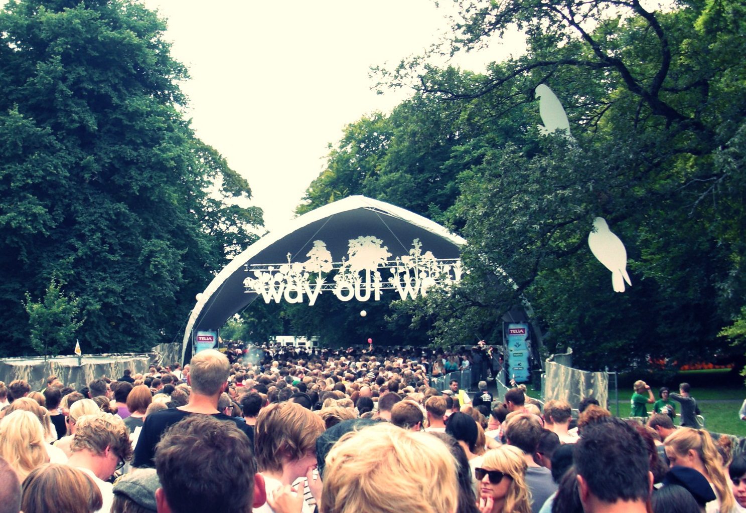 Way out West festival, Sweden.